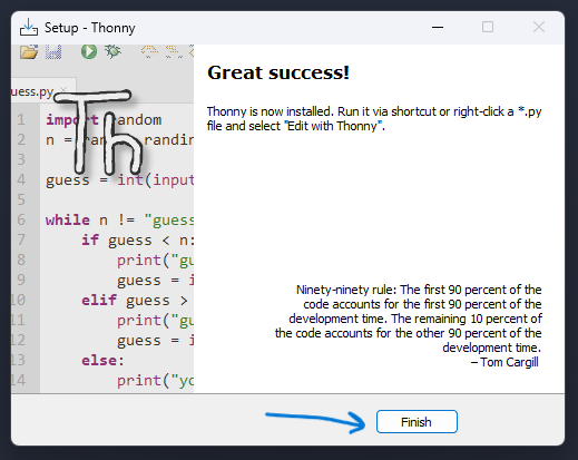 Thonny Setup Installer
