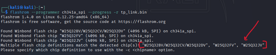 CH341A Chip Detection