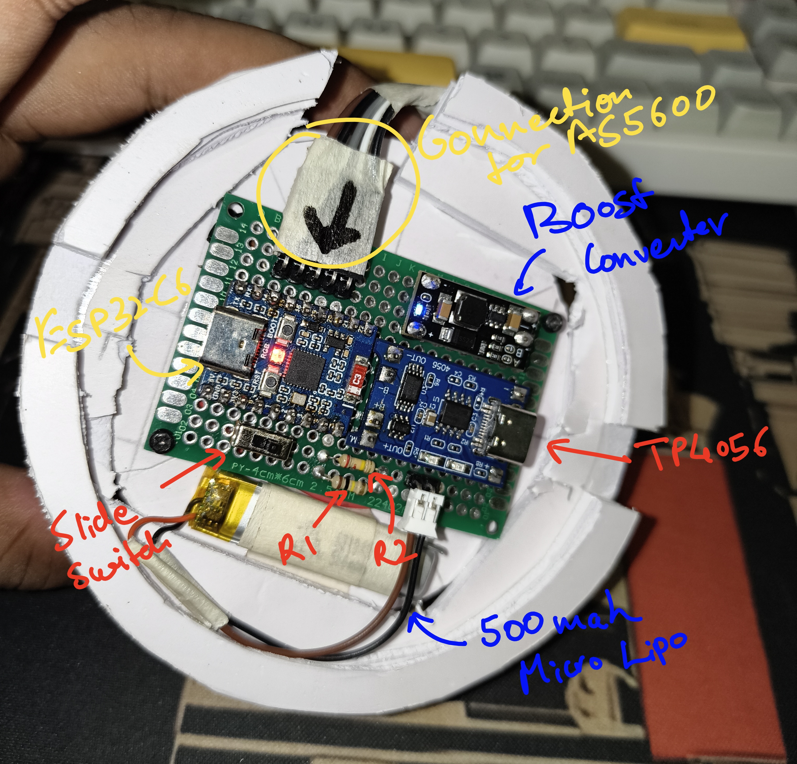 Space Scroll DIY PCB