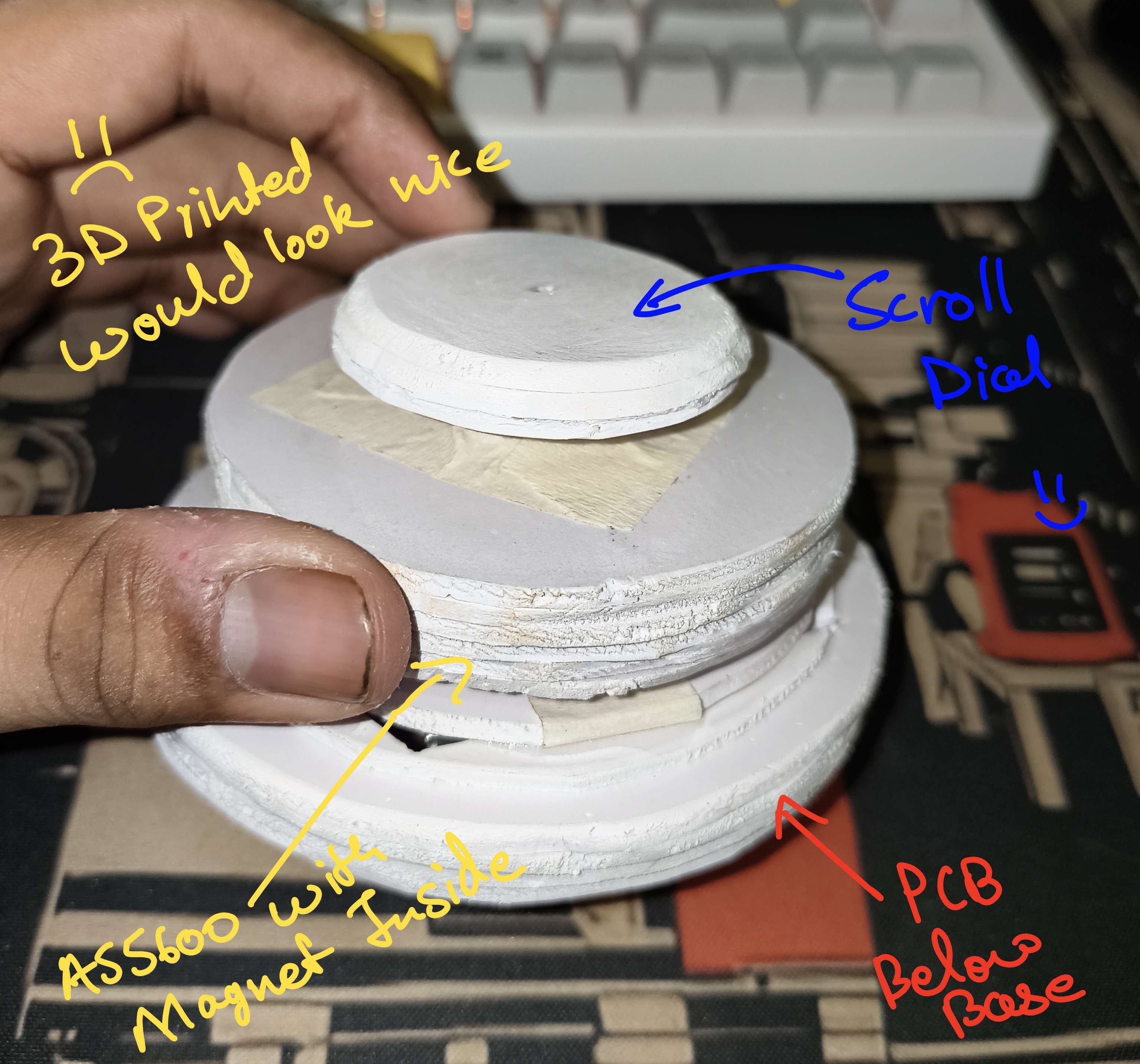 Space Scroll hardware overview