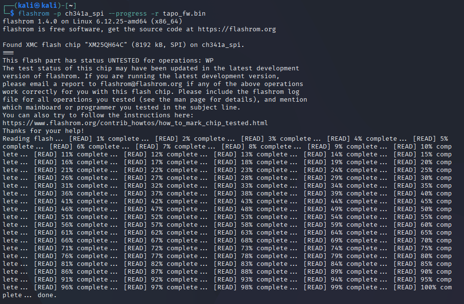 flashrom_flash read